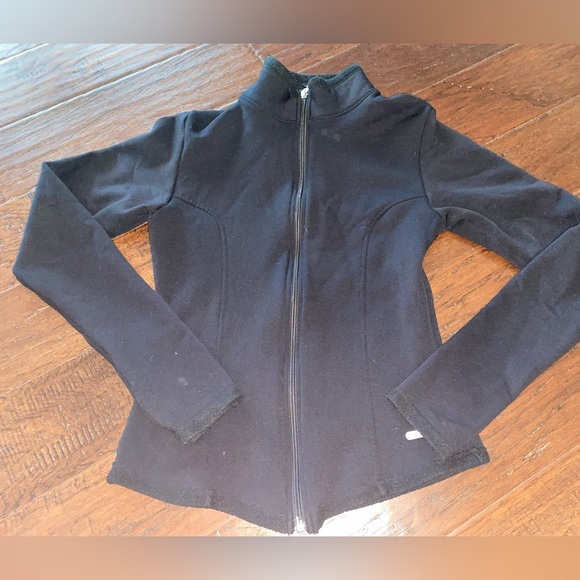 Excellent Condition Mondor Polartec Black Figure Skating Jacket Size S
